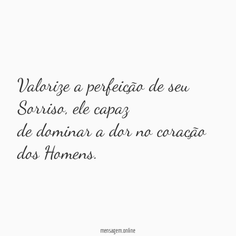 Valorize a perfeição de seu Sorriso