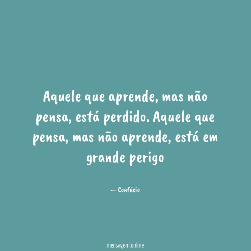 Aquele que aprende