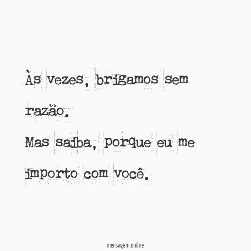 Às vezes
