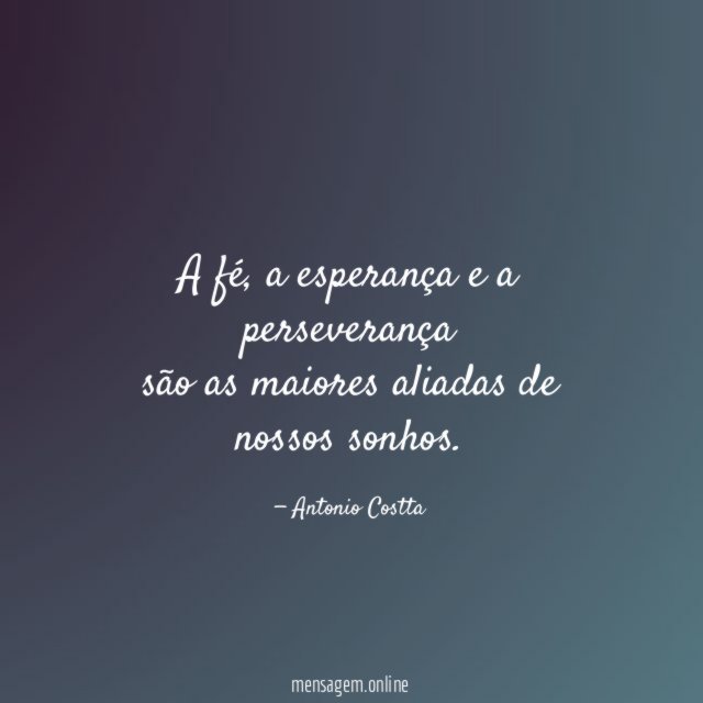 A fé