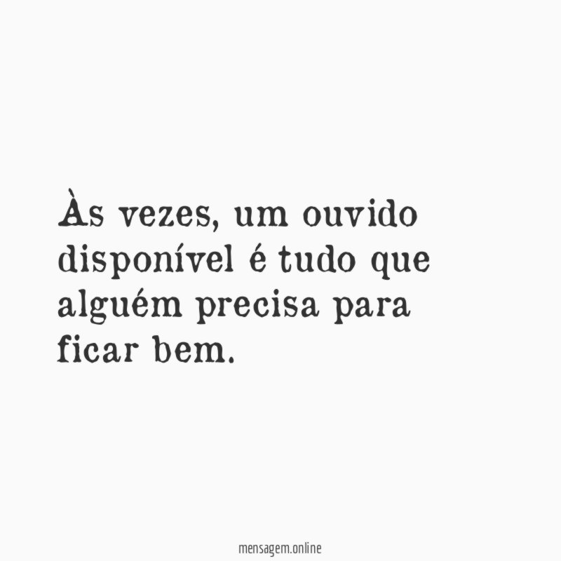 Às vezes