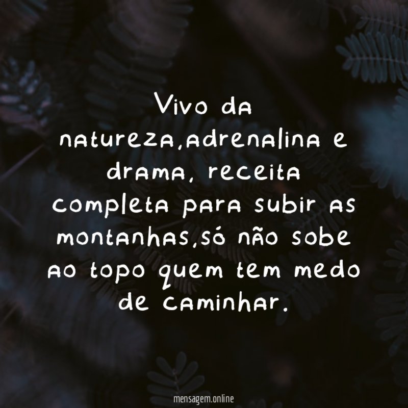 Vivo da natureza