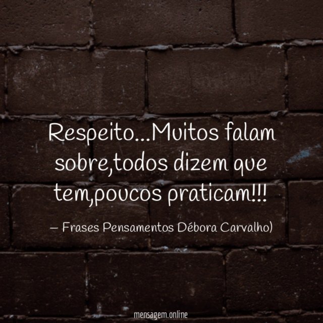 Respeito