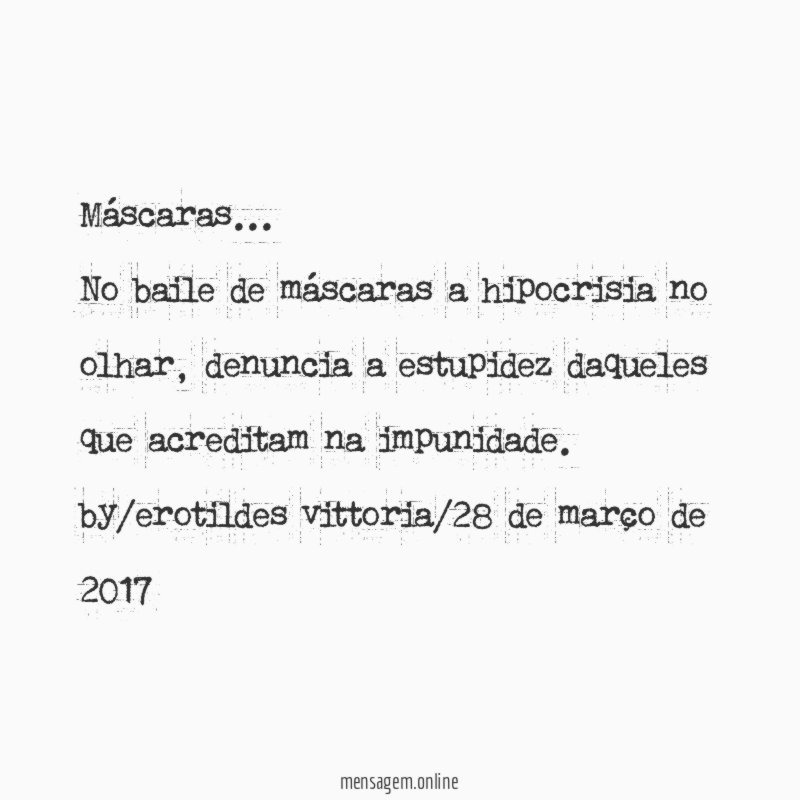 Máscaras