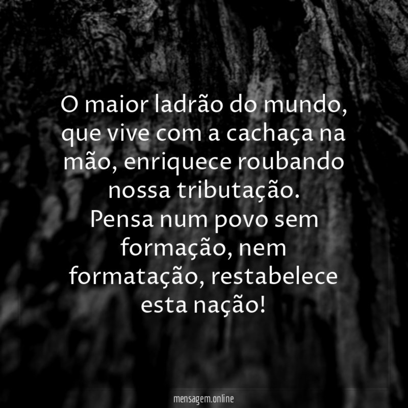 O maior ladrão do mundo