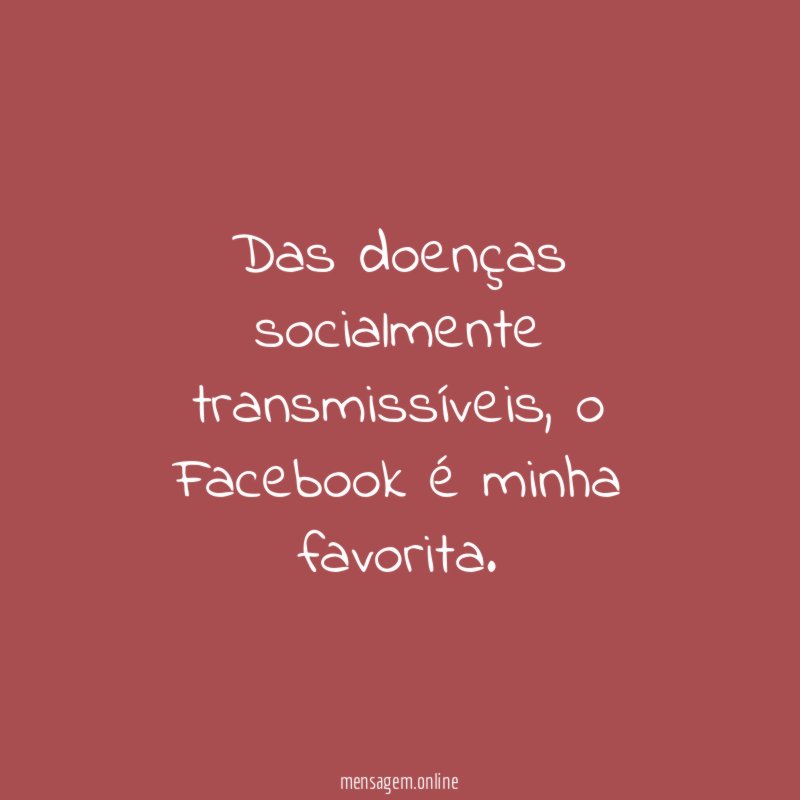Das doenças socialmente transmissíveis