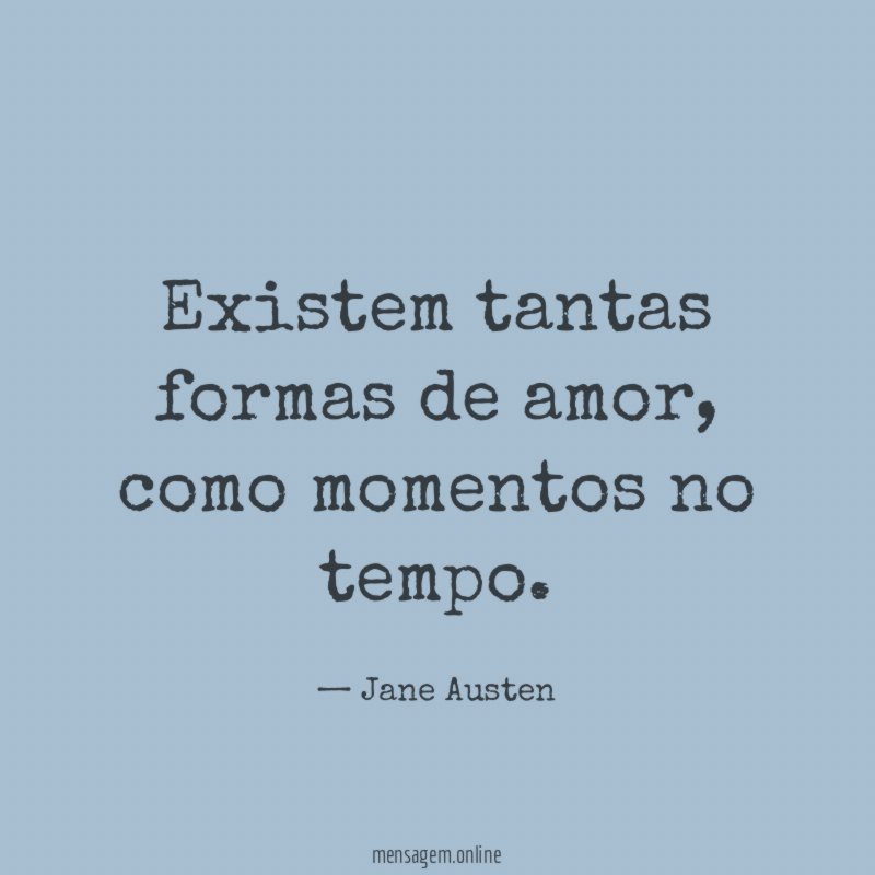 Existem tantas formas de amor
