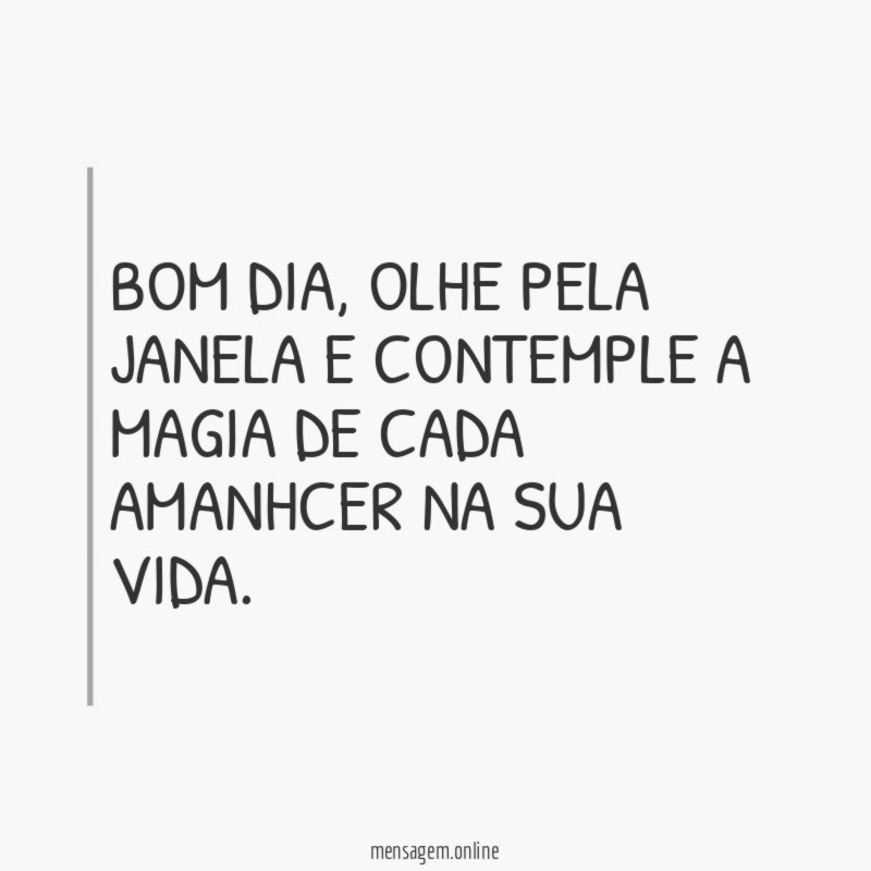BOM DIA