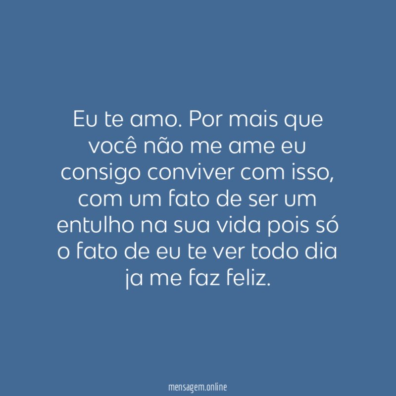 Eu te amo