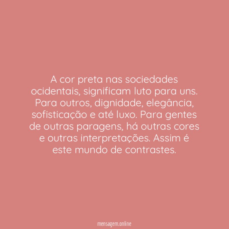 A cor preta nas sociedades ocidentais