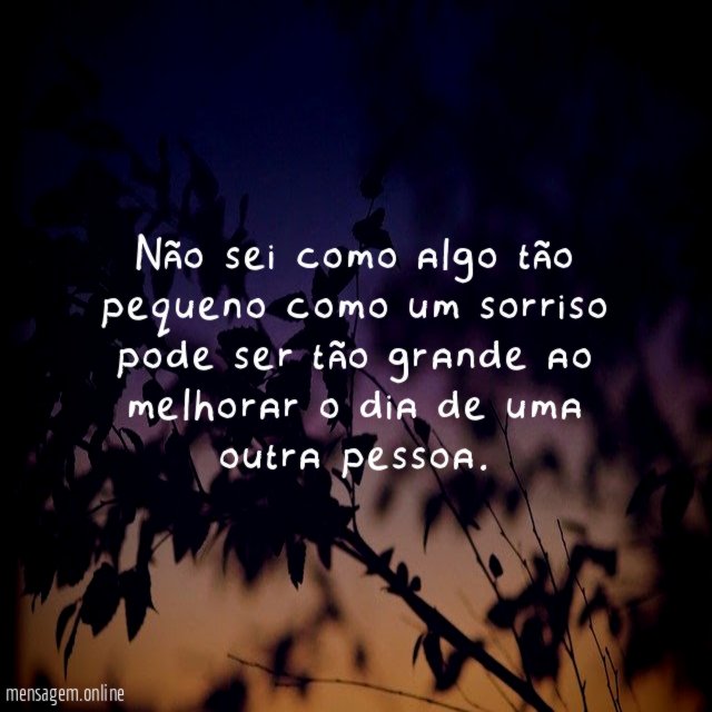 Não sei como algo tão pequeno como um