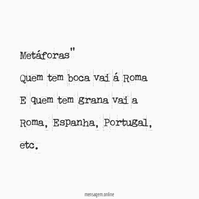 "Metáforas"