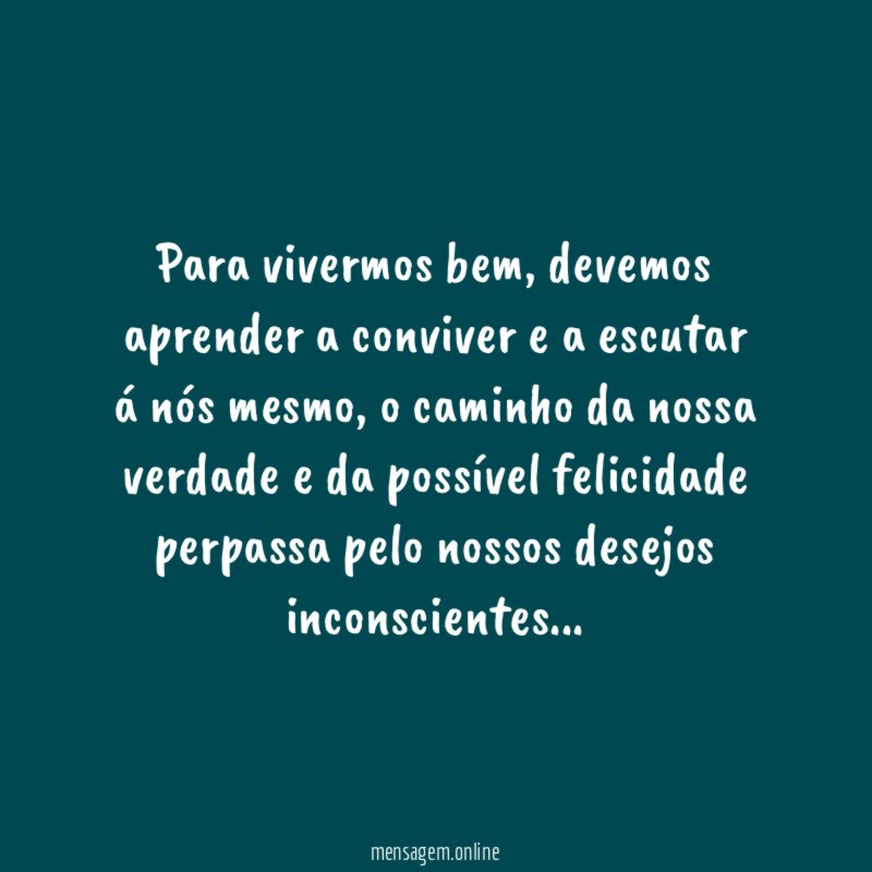 Para vivermos bem