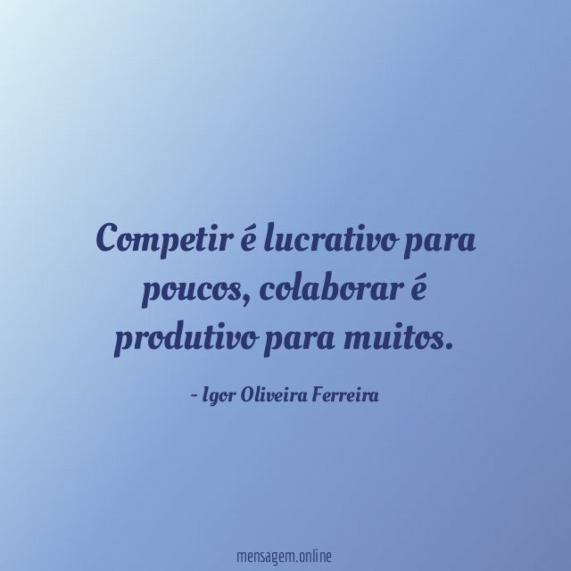 Competir é lucrativo para poucos