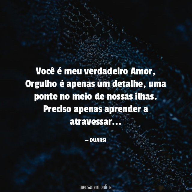 Você é meu verdadeiro Amor