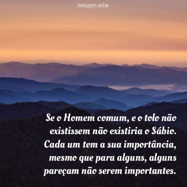 Se o Homem comum