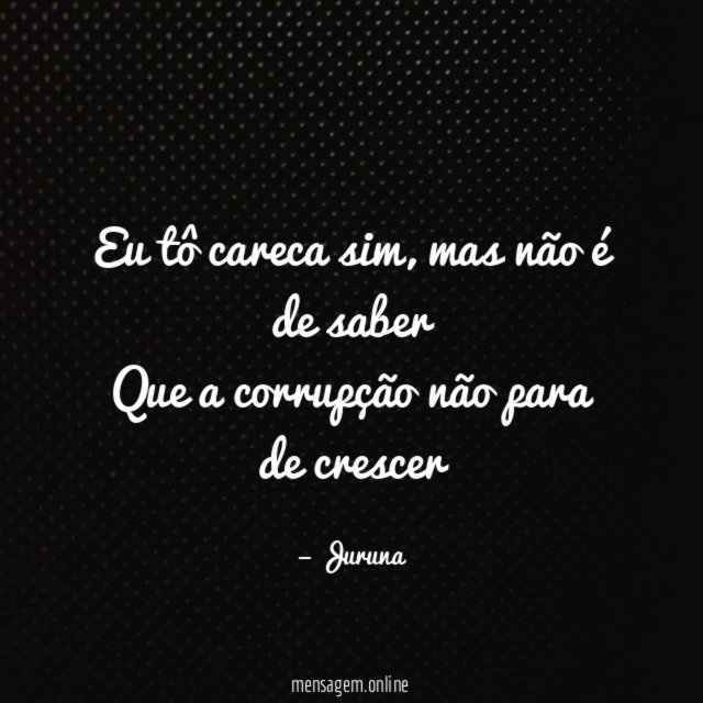 Eu tô careca sim