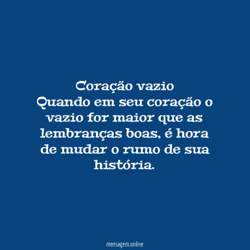 Coração vazio