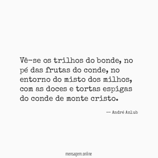 Vê-se os trilhos do bonde