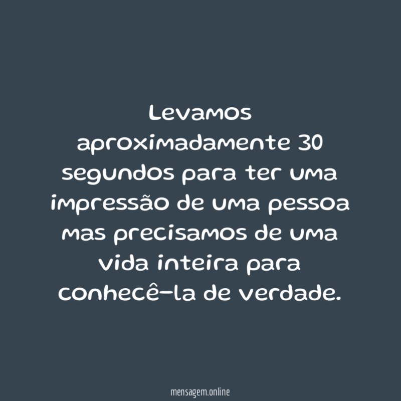 Levamos aproximadamente 30 segundos para ter uma impressão