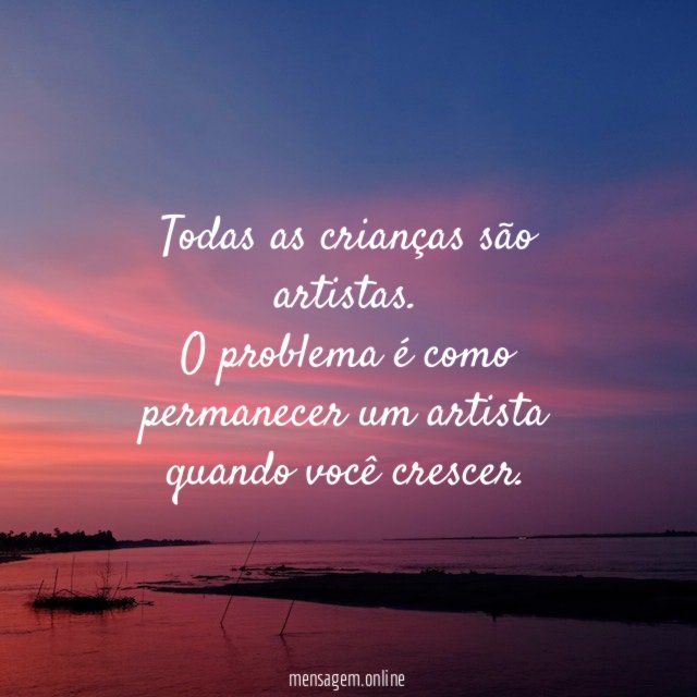 Todas as crianças são artistas
