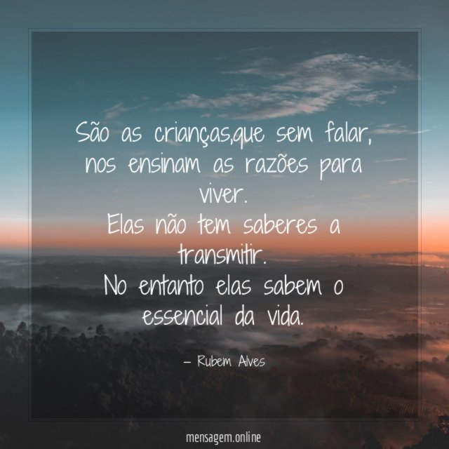 São as crianças