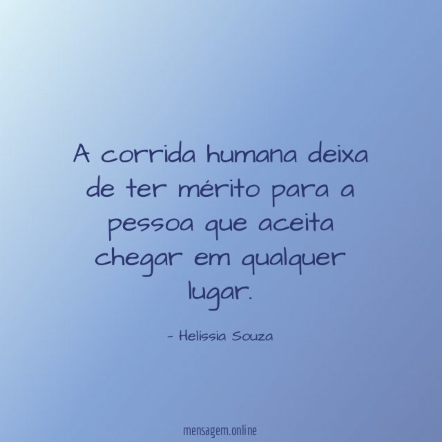 A corrida humana deixa de ter mérito para