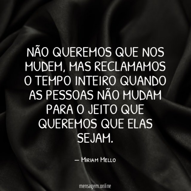 Não queremos que nos mudem