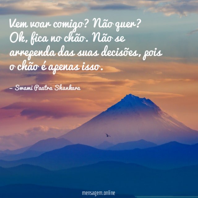 Vem voar comigo