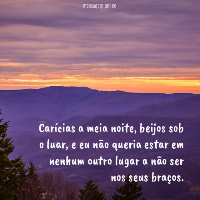 Carícias a meia noite
