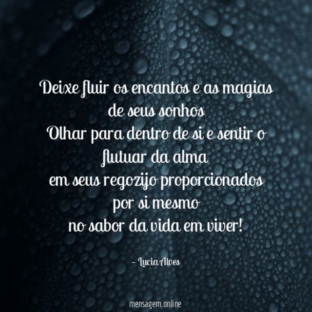 Deixe fluir os encantos e as magias de