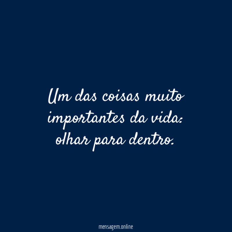 Um das coisas muito importantes da vida