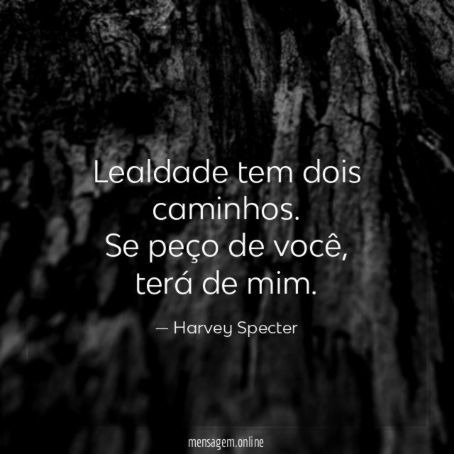 Lealdade tem dois caminhos