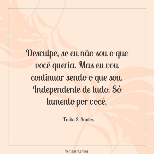 Desculpe