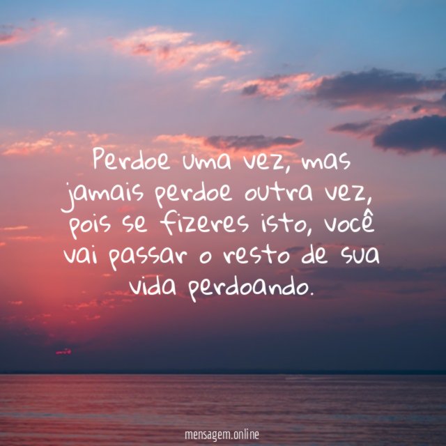 Perdoe uma vez