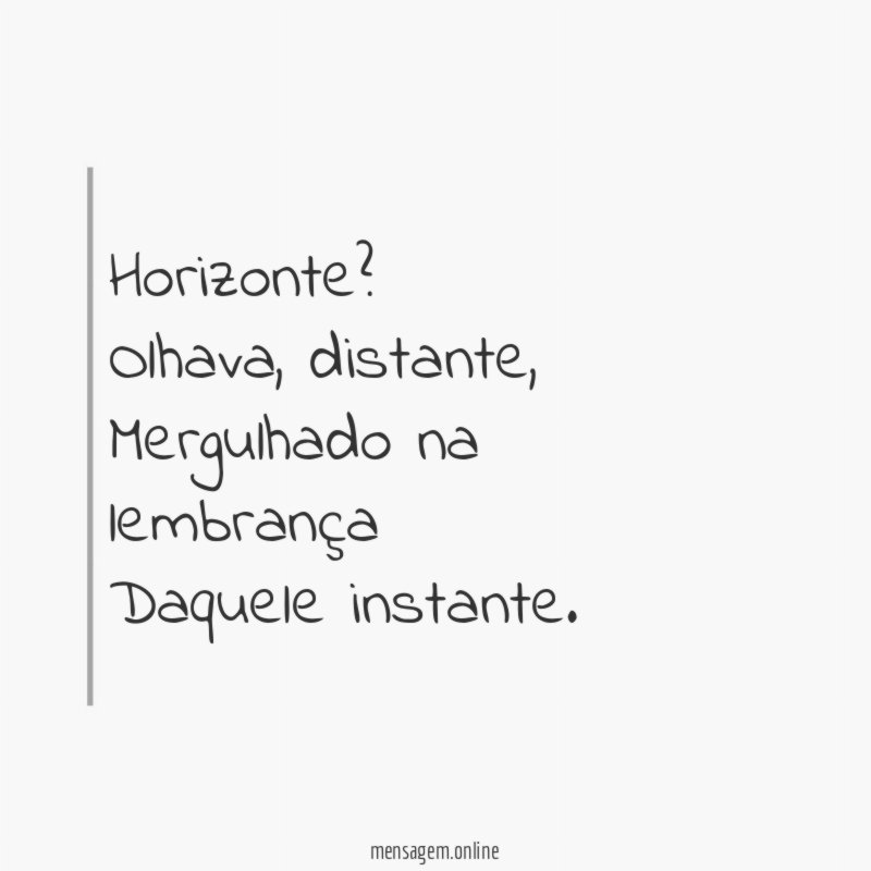 Horizonte?