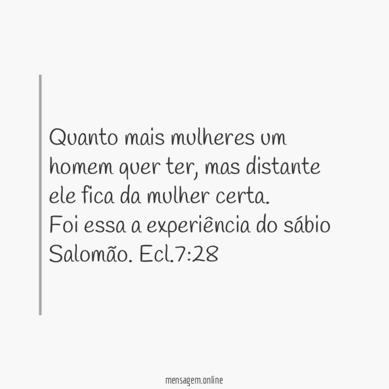 Quanto mais mulheres um homem quer ter