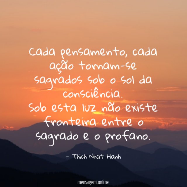 Cada pensamento