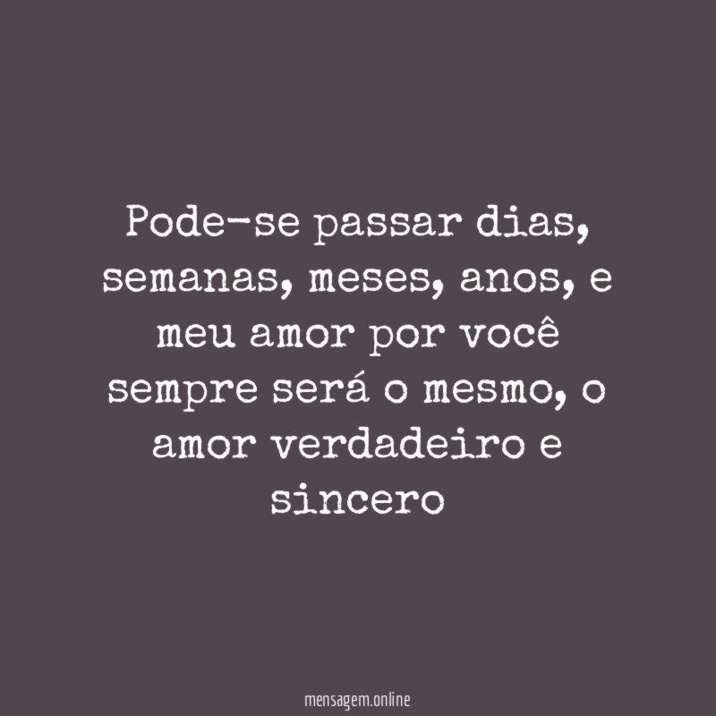 Pode-se passar dias