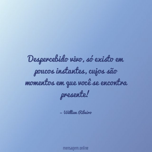 Despercebido vivo
