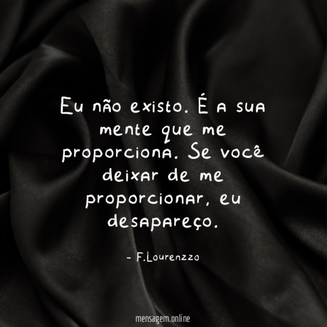 Eu não existo