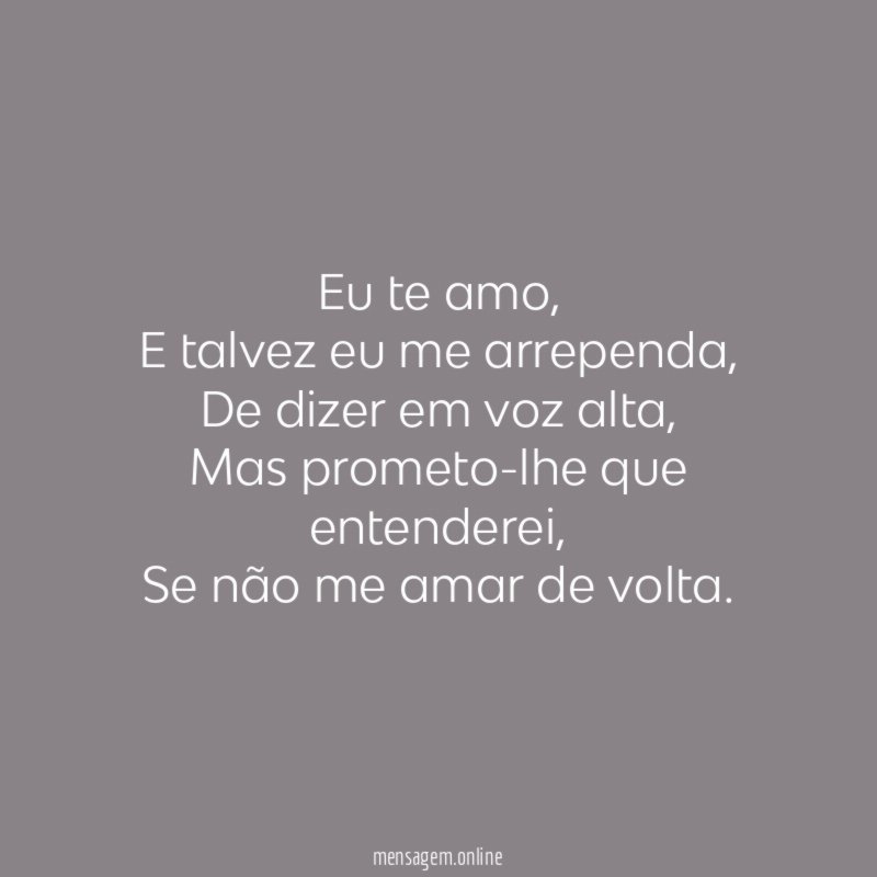 Eu te amo