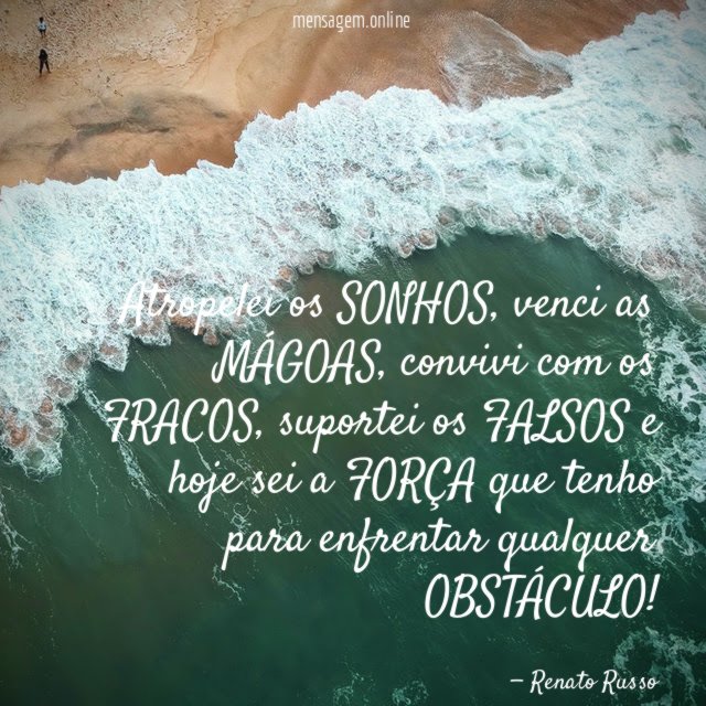 Atropelei os SONHOS