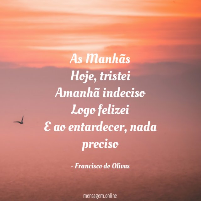 As Manhãs