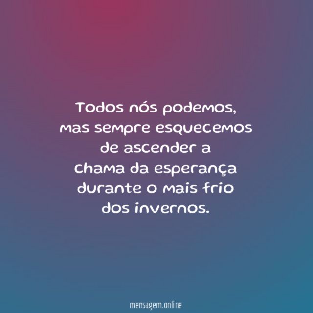 Todos nós podemos