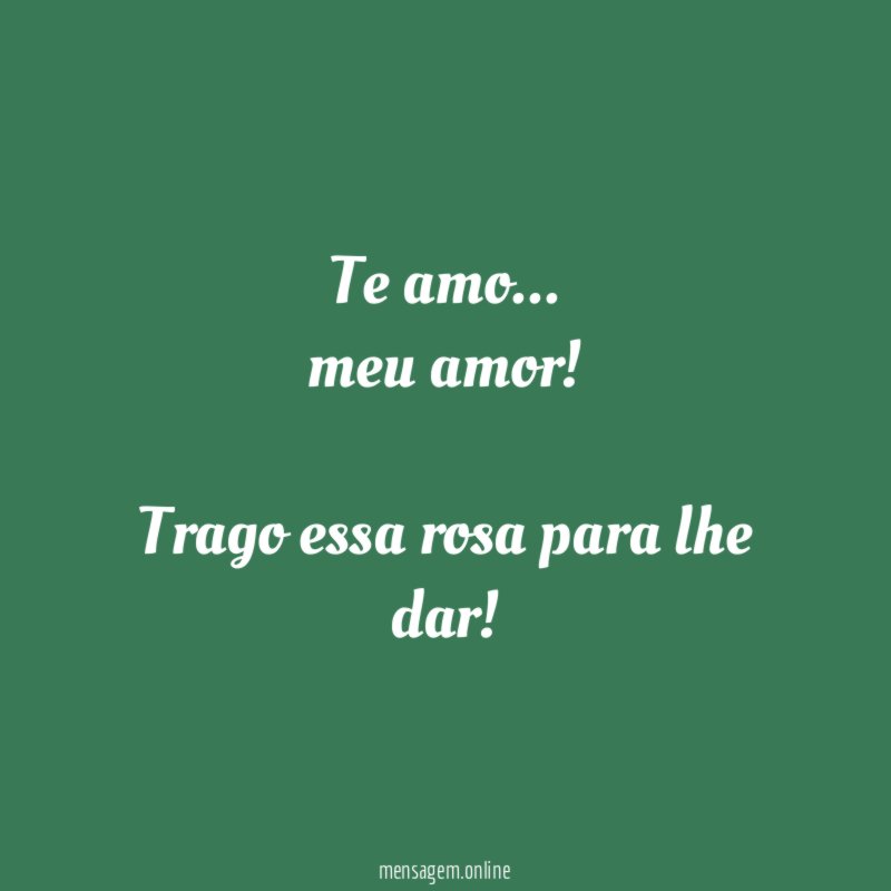 Te amo