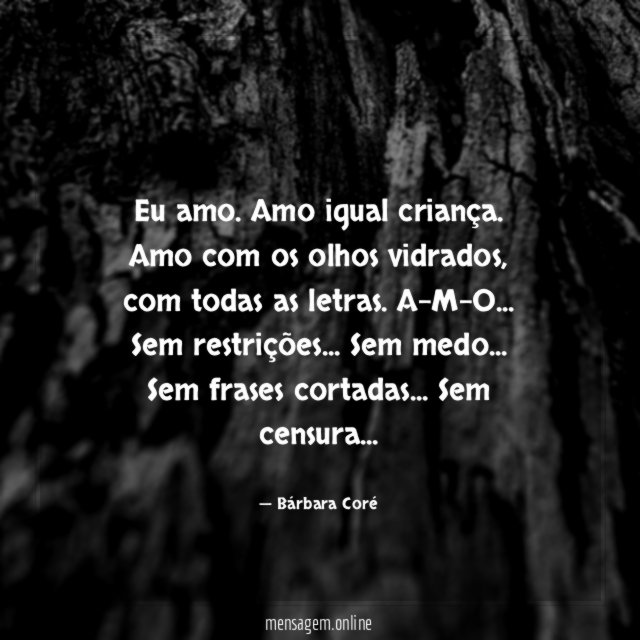 Eu amo