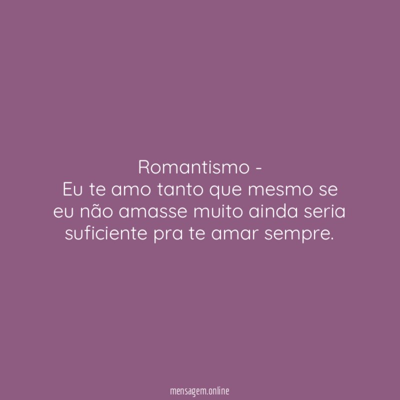 Romantismo -
