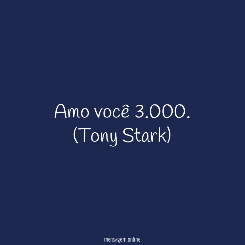 Amo você 3