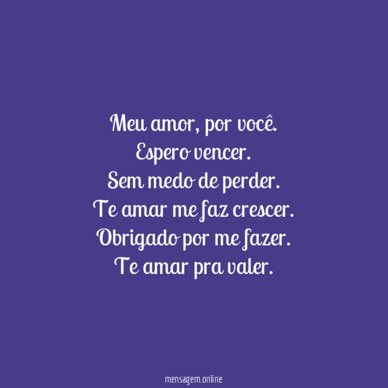 Meu amor